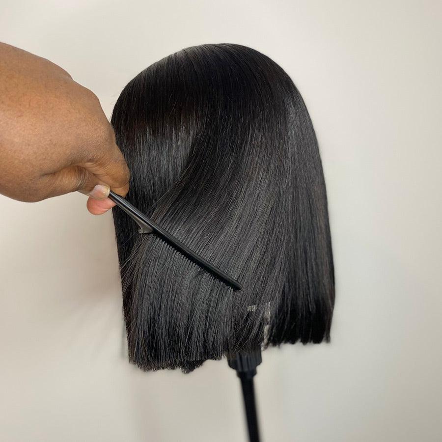 Zane Skinlike Real HD Lace Front Wig Short Bob Wig 13x6 Straight