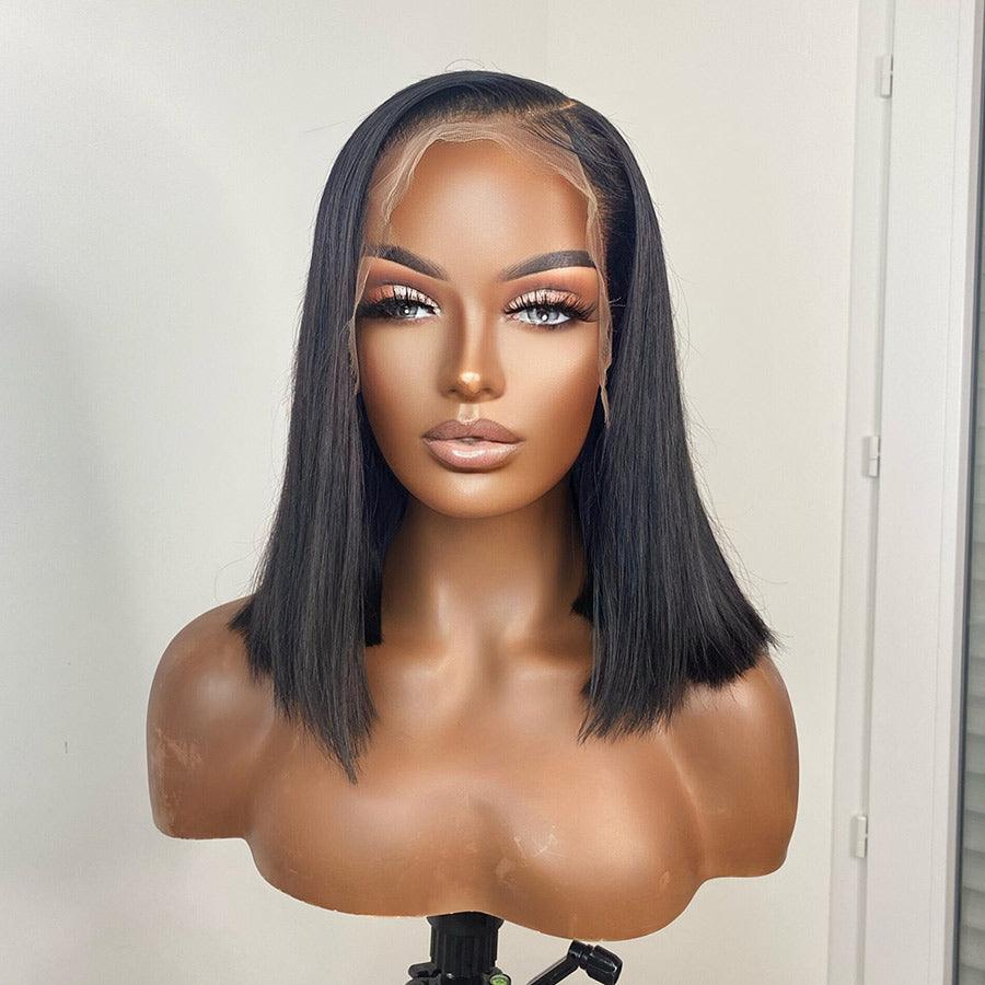 Zane Skinlike Real HD Lace Front Wig Short Bob Wig 13x6 Straight