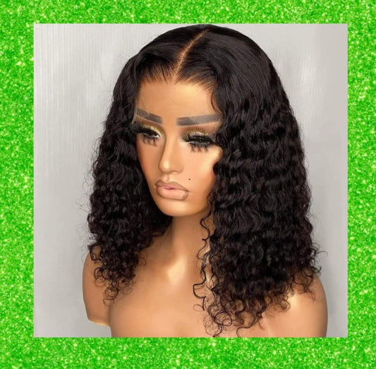 Short Curly Bob Wig